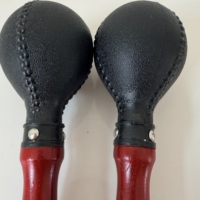 Professional Pair of Maracas Shakers Rattles Sand Hammer Percussion Instrument Musical Toy for Kid Children KTV Party Game
