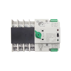 Fuente de Alimentación Ininterrumpida (UPS) de Doble Potencia 2P/4P 63A 80A 100A 125A Conmutación Automática de Red/Generador Tipo PC - Product Image 2