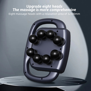 Pistola per massaggio a percussione a 8 teste ad alto numero di RPM per rilassamento vibrazionale massaggiatore tessuto profondo massaggiatore pistola per muscoli del corpo posteriore - Product Image 6