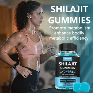 Gomitas de Shilajit Orgánico Puro del Himalaya de Marca Propia con Ácido Fúlvico y Ashwagandha - Product Image 3
