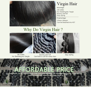 Vente en gros de donneurs cambodgiens, cuticules alignées, extensions de cheveux humains bruts, boucles italiennes, styles de vagues profondes lâches naturelles, cheveux à un donneur - Product Image 4