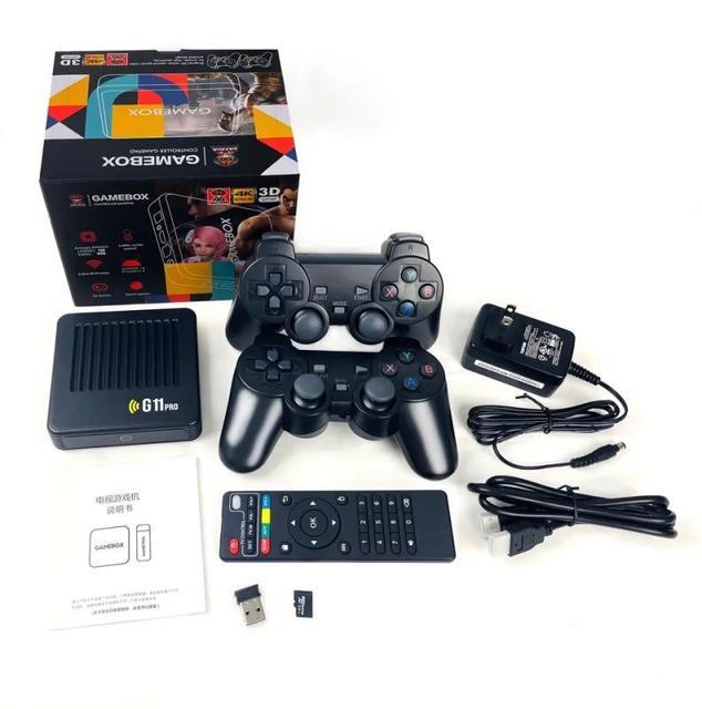 G11Pro Game Box Retro Video Game Console HD Out TV Gaming Consola Gamebox VAYAVA G11 Pro Classic Games 4k Gamebox
