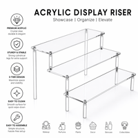 Support de menu de table en acrylique transparent double face 4x6 pouces pour restaurant, bar, comptoir, support de carte promotionnelle