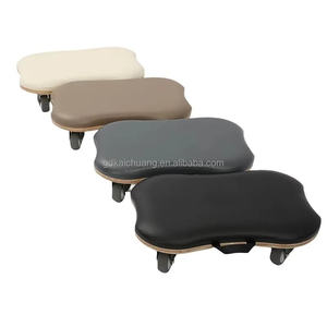 Tabla de Pilates Profesional de Alta Resistencia, Equipo de Gimnasio, Madera Sólida, Microfibra, Cuero y Esponja - Product Image 2