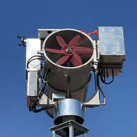 Ventilateur anti-gel haute performance pour l'agriculture, idéal pour la prévention des gelées des arbres fruitiers