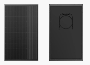 Full Black 50W 100W 150W 200W Offgrid Solar PERC HJT Mono for 12V <b>24V</b> <b>Battery</b> Charging System - Product Image 5