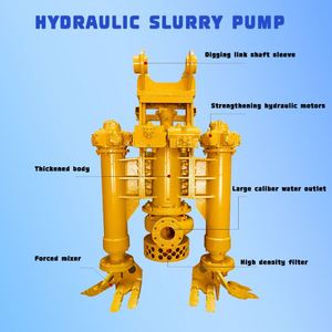 Vertical Hydraulic Sand <b>Pump</b> with Cutter High Wear-Resistant for Hardened Sand Cobble Dredging Projects - Product Image 2