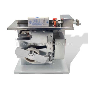 Semi Automatic and Fully Automatic Sealing Transparent Tamper Evident Security Adhesive 90 Degree Corner Labeling Machine - Product Image 4