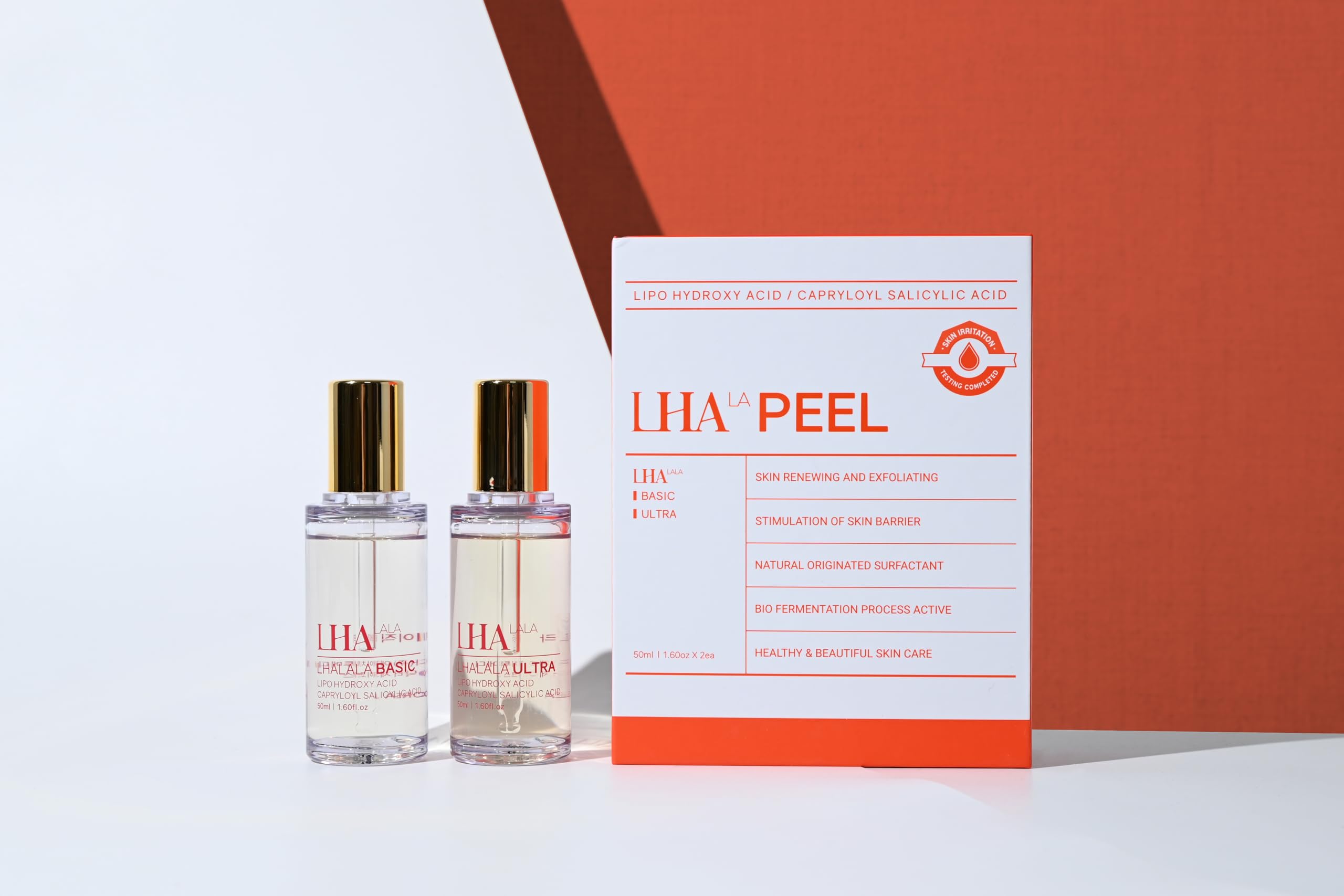 Korean LHA LALA Peel Solution - Skin Peeling Gel for Glass Skin