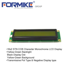 Tampilan LCD Dot LCD Mini 16 Karakter, Modul LCD 2 Garis 16X2 Garis