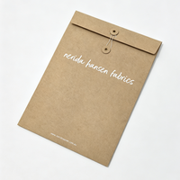 Bolsas de Papel Kraft Ecológicas Personalizadas al por Mayor, Bolsas de Archivo para Documentos, Sobres de Papel
