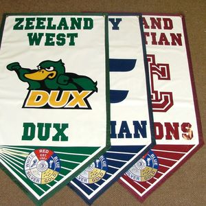 Banderas Personalizadas de <span class=keywords><strong>Campeonato</strong></span>, Banderas con Logotipo de Equipos Escolares y Universitarios Nacionales, Impresión Digital, Usuarios Finales de Educación - Product Image 4