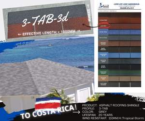 Bardeaux <span class=keywords><strong>de</strong></span> toiture en asphalte laminé <span class=keywords><strong>de</strong></span> haute qualité à <span class=keywords><strong>prix</strong></span> compétitif - Product Image 2