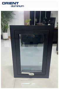 <span class=keywords><strong>Acheter</strong></span> Design Moderne Bon Prix Double Vitrage Trois Rail Conception Impact Double Verre Teinté Portes et fenêtres coulissantes en aluminium - Product Image 6