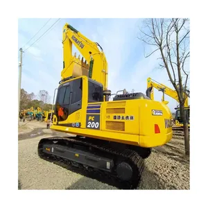 Nuovo arrivo seconda mano Pc200 Komatsu 20Ton cingolato escavatore usato Komatsu escavatore per la vendita