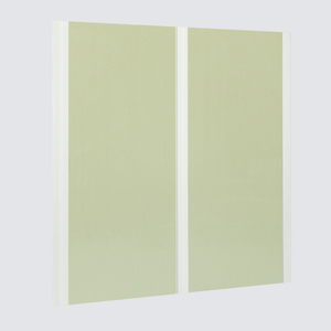 Phong cách hiện đại PVC tường trần Bảng điều khiển Trung Quốc bán buôn tùy chỉnh lưỡi rãnh trang trí Bảng điều khiển trong nhà sử dụng không thấm nước chống cháy vuông - Product Image 4