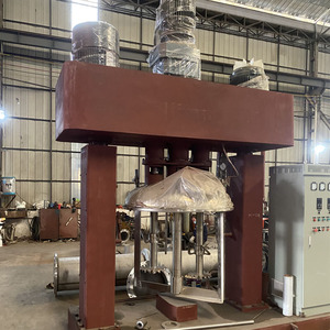 Équipement de production de mastic Ligne de production de mastic en silicone Mélangeur d'humidificateur de poussière à double arbre pour mastic au silicone Lubrifiant de vélo - Product Image 4