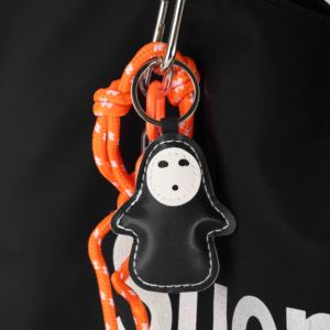 Chuỗi màu cam biểu cảm trang trí móc chìa khóa túi quyến rũ phiên bản Halloween loạt ma yếu tố kinh dị dễ thương nút thắt dây rực rỡ - Product Image 2