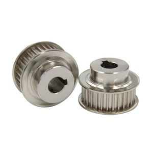Polea de sincronización de alto torque MIGHTY HTD 3M 5M 8M 14M, dientes sincronizados, aluminio anodizado, 10 mm de diámetro interior, 50 mm de diámetro exterior - Product Image 1