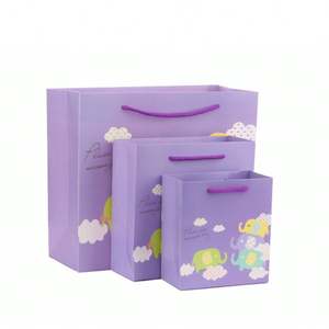 Sac de shopping en papier personnalisé pour Noël, cosmétiques, bijoux, cadeaux de mariage, petits cadeaux, ruban, sac de vêtement - Product Image 1