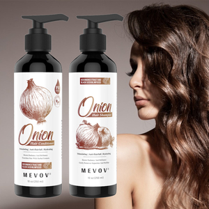 Champú y Acondicionador Capilar Anticaída de Cebolla de Marca Blanca, Hidratante, Fortalece las Raíces, Reduce la Rotura - Product Image 5