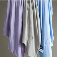 Couette d'été de climatisation fraîche pour enfants Literie fine en soie glacée confortable lavable en machine pour l'été