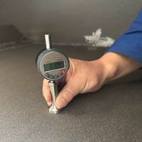 Mesureur de rugosité de surface, mesureur de mailles de sable anti-corrosion par pulvérisation, mesureur de profondeur de grain d'ancrage, mesureur de sablage, mesureur de grenaillage