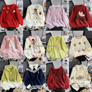 Ensemble deux pièces décontracté pour <span class=keywords><strong>femme</strong></span> grande taille 2026, motif géométrique, <span class=keywords><strong>pull</strong></span> tricoté et jupe ample amincissante, automne-hiver - Product Image 6