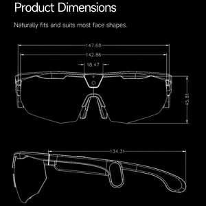 Lunettes Intelligentes W640 AI avec Caméra 8MP, Photo 32MP, Gyroscope Six Axes, Stabilisation Double EIS, BT, IP66 – <span class=keywords><strong>Appareils</strong></span> Connectés Portables - Product Image 5