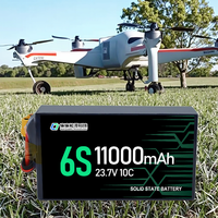 QiQi Solid Ion LiPo 6S 12S 11000mAh 13000mAh pour FPV Drone & RC Model Hobby
