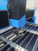 Máquina de Corte por Plasma CNC de Metal 1500X3000, Cortadoras de Plasma 1300X2500 para la Industria de Puertas Metálicas