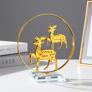 ของตกแต่งต้นคริสต์มาสแบบใหม่เครื่องประดับโลหะสำหรับงานคริสต์มาสงานปาร์ตี้คริสต์มาสของขวัญตั้งโต๊ะสำหรับตกแต่งบ้าน - Product Image 3