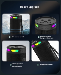 <span class=keywords><strong>FX</strong></span> BS-X02 BT RGB Stereo âm thanh Boombox độ bền lâu nhà & Ngoài trời Sử dụng pin Powered Tủ nhựa - Product Image 6