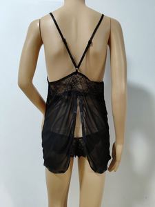 Pigiami di seta taglie forti abiti da donna Sexy per la <span class=keywords><strong>notte</strong></span> - Product Image 6
