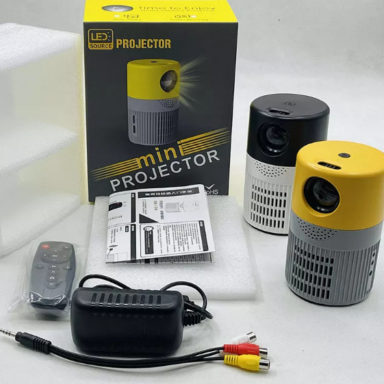 Portable Mini Hd Handheld T400 Projector As Cheap Christmas Gift