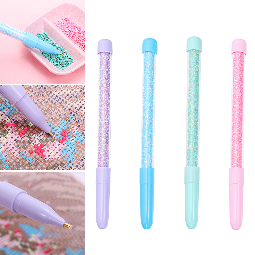 Точечная ручка 18 см, инструмент «сделай сам» для рукоделия, алмазная живопись 5D, аксессуары для ручки с блестками
