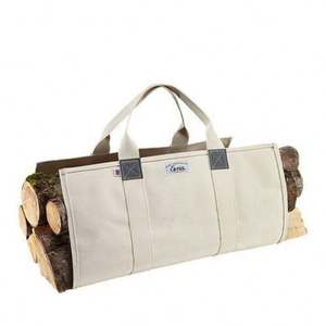 Free Sample OEM Factory Firewood Bags in Bulk for Sale Are Large, Portable, Sturdy <b>Log</b> <b>Carrier</b> Totes with Canvas Firewood Packs - Product Image 4