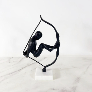 Supporto per <span class=keywords><strong>Libri</strong></span> in Ghisa con Base in Marmo, Decorazione da Scrivania, Regalo Aziendale per Anniversario, Ornamento da Ufficio, Direttamente dalla Fabbrica - Product Image 2