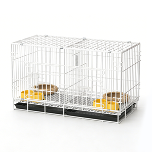 Cage à lapin portable en métal de haute qualité, facile à nettoyer, petite cage pour animaux de compagnie avec cadre métallique, vente en gros - Product Image 2