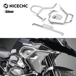 Barras de choque superiores de acero inoxidable NICECNC, protectores de motor para BMW <span class=keywords><strong>R1250GS</strong></span> 2019 2020 2021 2022 <span class=keywords><strong>2023</strong></span> 2024 - Product Image 1