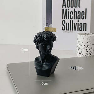 Sculpture de luxe Renaissance Apollo, sans tête, bras cassé, vénus, déesse, bougie parfumée, décoration de la maison, bougie en cire de soja - Product Image 6