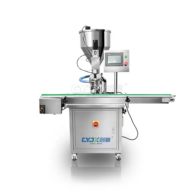 CYJX автоматическая 4 головки наполнителя Толстая машина для наполнения пасты химическая и косметика крем шампунь прошлая машина для наполнения