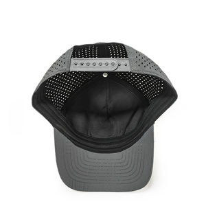 <span class=keywords><strong>หมวก</strong></span>เบสบอลสำหรับผู้ชาย5แผงหมวกกอล์ฟเจาะรูตัดด้วยเลเซอร์มีรูระบายความชื้นสำหรับเล่นเซิร์ฟเล่นกีฬากันน้ำ - Product Image 4