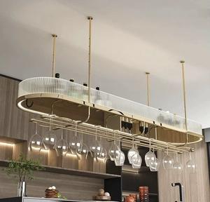 Sja จี้ LED เหล็กและแก้วที่ทันสมัยสำหรับโรงแรม IP20 Ra90รับประกัน2ปี - Product Image 1