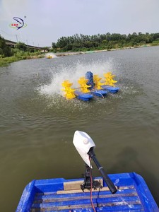 เครื่องเติมอากาศแบบใบพัด 4 ใบพัด 2 แรงม้า 1.5 กิโลวัตต์ สำหรับบ่อเลี้ยงกุ้ง/ปลา/กุ้งน้ำจืด ขายส่งจากโรงงาน - Product Image 5