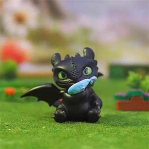 Venta al por mayor: Figuras de acción de peluche de Cómo Entrenar a tu Dragón (Sin Dientes) en caja sorpresa, unisex, mayores de 14 años, juguete de escritorio de moda, regalo. - Product Image 2