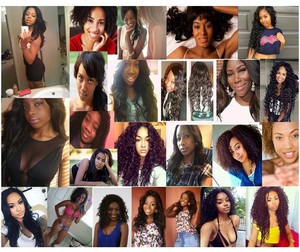 Bán buôn cho thấy tỏa sáng burmese xoăn kinky sóng cơ thể Brazil bó tóc Trinh Nữ gốc màu máy đôi sợi ngang sâu - Product Image 5