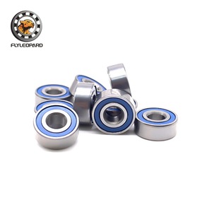 Roulement à billes à gorge profonde Flyleopard Mr104 2RS 4x10x4mm bleu scellé pour moteurs et jouets - Product Image 5