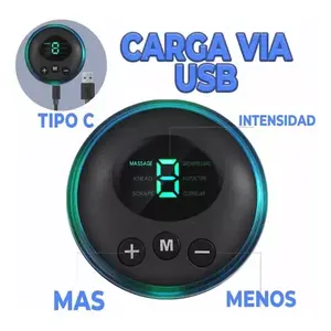 Masajeador Eléctrico de Pies con Carga Tipo-C y Control de Velocidad Ajustable para Relajación Corporal Completa, Modelo Ma09c de Egtma, 320 mm X - Product Image 4
