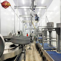 Machinerie d'abattage de bétail à haute efficacité, équipement professionnel de transformation de la viande, solutions personnalisées pour l'abattage des bovins